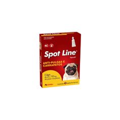 Antipulgas e Carrapatos Coveli Spot Line 0,67ml para Cães de 2kg até 10kg - Contém 1 pipeta