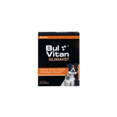 Suplemento Vitamínico Coveli Bulvitan Silimavet para Cães e Gatos - Contém 20 tabletes
