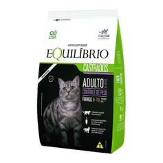 Ração Seca Equilíbrio para Gatos Adultos Castrados Frango 7,5kg