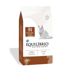 Ração Seca Equilíbrio Veterinary Intestinal para Gatos Adultos 500g