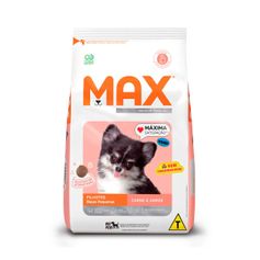 Ração Seca Max para Cães Filhotes Porte Pequeno Carne e Arroz 10,1kg
