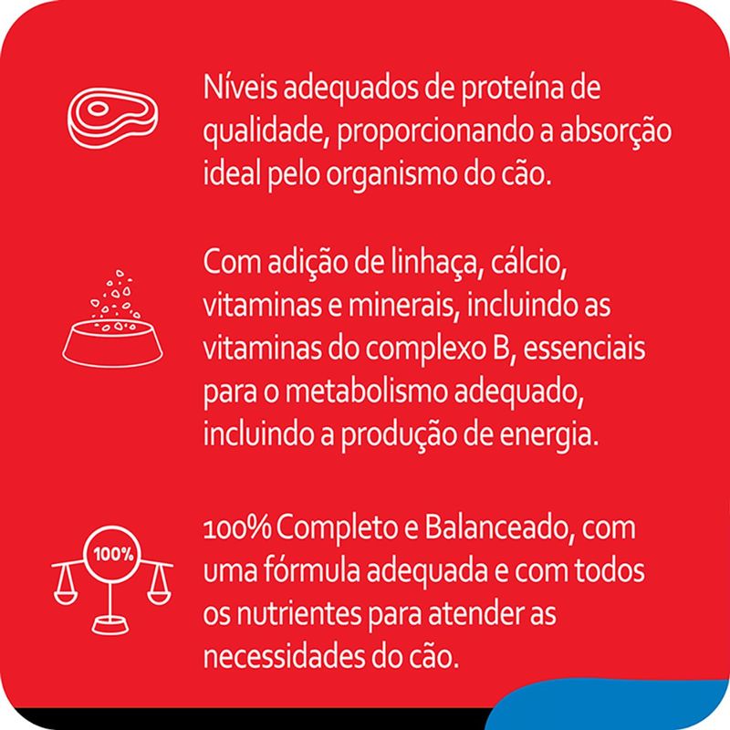 Ra  o Seca Nero Original para C es Adultos Carne 15kg 2