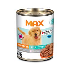Ração Úmida Max Patê para Cães Filhotes Cordeiro e Frango 280g