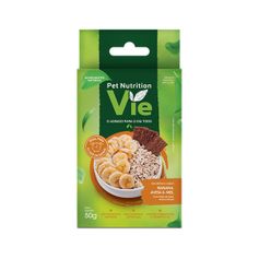 Petisco Pet Nutrition Vie para Cães Banana, Mel e Aveia 50g