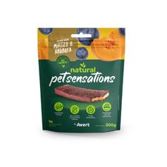 Petisco Pet Nutrition Pet Sensations para Cães Mirtilo e Abóbora 65g