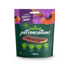 Petisco Pet Nutrition Pet Sensations para Cães Papaia e Linhaça 300g