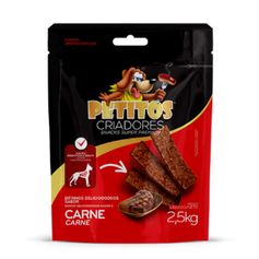 Petisco Pet Nutrition Petitos Bifinho para Cães Carne 2,5kg