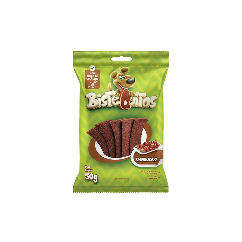 Petisco Pet Nutrition Bistequitos Bifinho para C es Churrasco 50g 0
