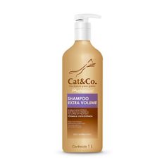 Shampoo Cat & Co Extra Volume para Gatos 1lt