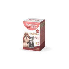 Suplemento Alimentar Nutricore Pulse Mini para Cães e Gatos 180mg - 30 cápsulas