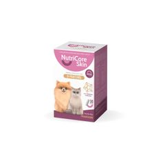 Suplemento Alimentar Nutricore Skin Mini para Cães e Gatos 2500UI - 30 cápsulas