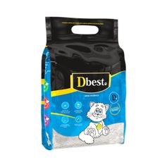 Areia Higiênica Dbest Tradicional para Gatos 2kg
