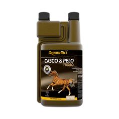 Suplemento Organnact Casco e Pelo Turbo para Equinos 1lts