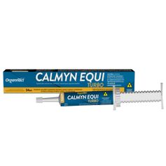 Suplemento Organnact Calmyn Equi Turbo Pasta para Equinos 34ml - Contém 1 seringa