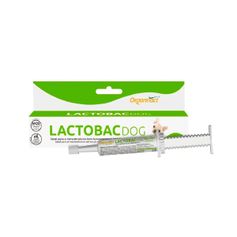 Suplemento Organnact Lactobac Dog para Cães 16g - Contém 1 seringa