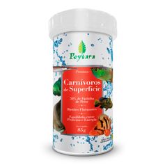 Ração Poytara Carnívoros de Superfície para Peixes Carnívoros Porte Médio e Grande 85g