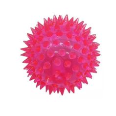 Brinquedo Bom Amigo Ball Spike Light para Cães - Tamanho P - Cores sortidas