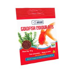 Ração Alcon Goldfish Colour Bits para Peixes Ornamentais 10g