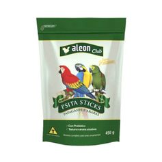 Ração Alcon Club Psita Sticks para Psitacídeos Porte Médio e Grande 450g