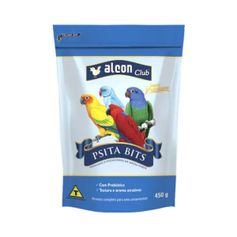 Ração Alcon Club Psita Bits para Psitacídeos Porte Médio 450g