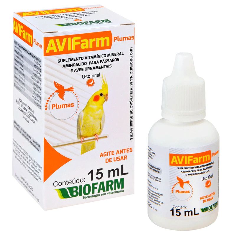 suplemento-biofarm-avifarm-plumas-para-aves-ornamentais-15ml-1 jpg