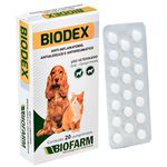 Anti-Inflamat rio Biofarm Biodex para C es e Gatos - Cont m 20 comprimidos 0