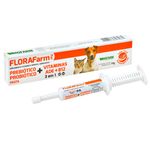 Suplemento Biofarm Florafarm Pet para C es e Gatos 14g - Cont m 1 seringa 0