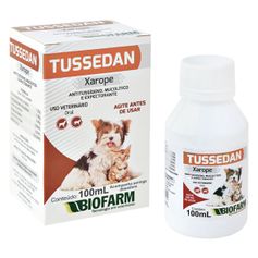 Xarope Biofarm Tussedan para Cães e Gatos 100ml