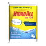Cloro Pastilha Hidroall HCL 200 para Piscinas 200g 0