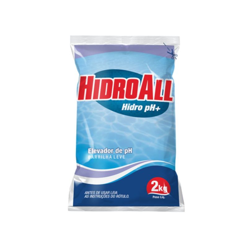 Elevador de pH Hidroall pH  para Piscinas 2kg 0
