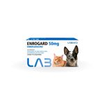 Antimicrobiano Labgard Enrogard 50mg para C es e Gatos - Cont m 10 comprimidos  0