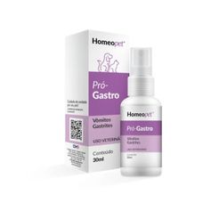 Sistema de Terapia Homeopet Pró-Gastro para Cães e Gatos 30ml