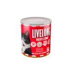 Alimento Natural Livelong para Gatos Del cias de Carne 300g 1