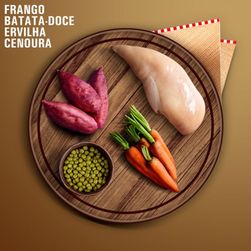 Alimento Natural Livelong para C es Frango 300g 3