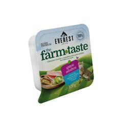 Ração Úmida Everest The Farm Taste para Gatos Adultos Cubos de Peixe, Couve e Arroz 100g