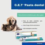 Pasta Dental Virbac Enzim tica CET   Escova para C es e Gatos 4