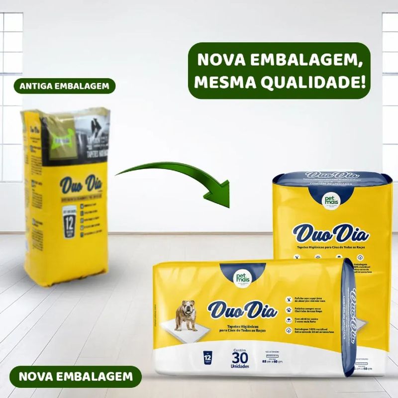 Tapete Higi nico Petmais Duo Dia para C es 85x60cm - Cont m 30 unidades 4
