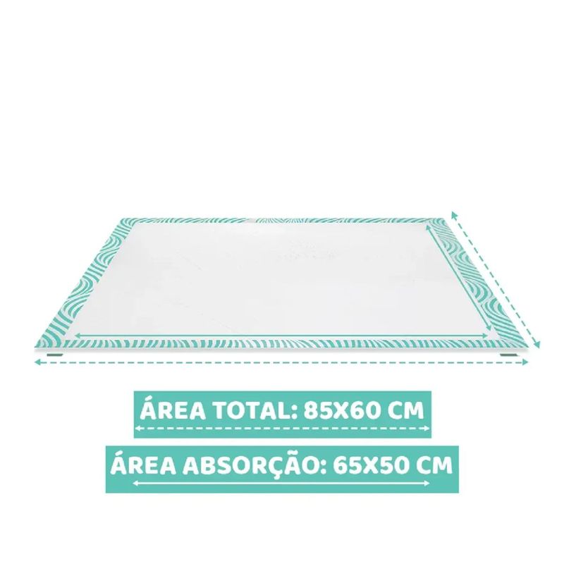 Tapete Higi nico Petmais Duo Dia para C es 85x60cm - Cont m 30 unidades 6