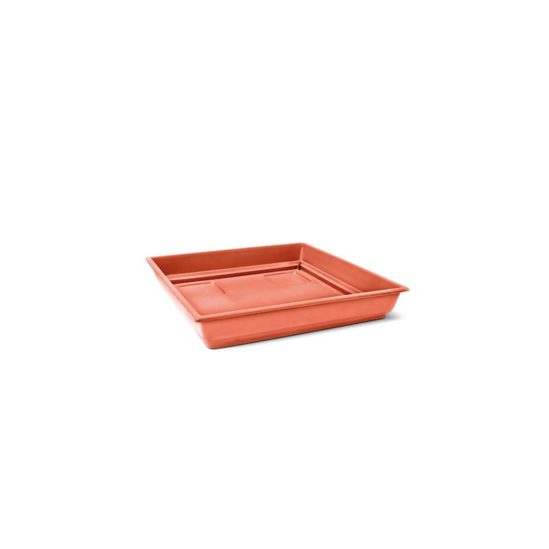 Prato Nutriplan Floreira Romano Quadrado de Pl stico para Vaso Cor Cer mica N1 0