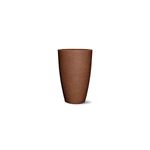 Vaso Nutriplan Grafiato C nico para Plantas Cor Ferrugem 48cm 0