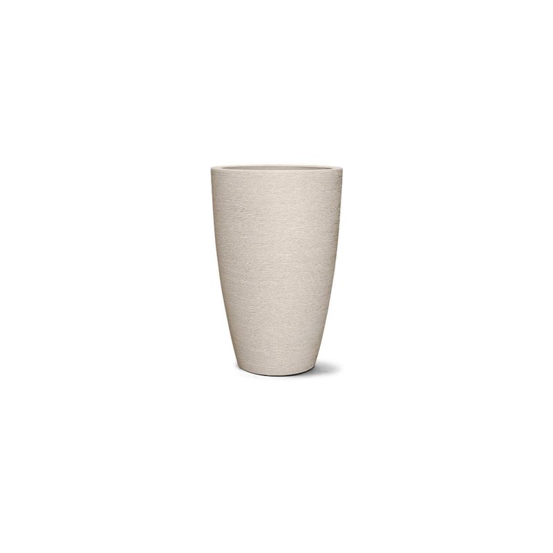 Vaso Nutriplan Grafiato C nico para Plantas Cor Cimento 48cm 0