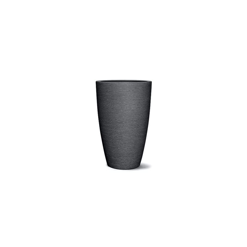 Vaso Nutriplan Grafiato C nico para Plantas Cor Preto 65cm 0