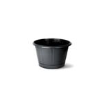 Vaso Nutriplan Cuia Nobre com Prato de Pl stico para Plantas Cor Preto N1 0