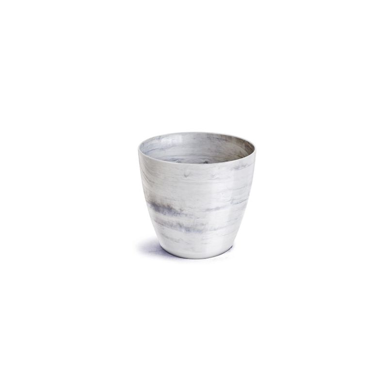Cachep  Nutriplan Elegance Redondo para Vaso Cor Branco Carrara N1 0