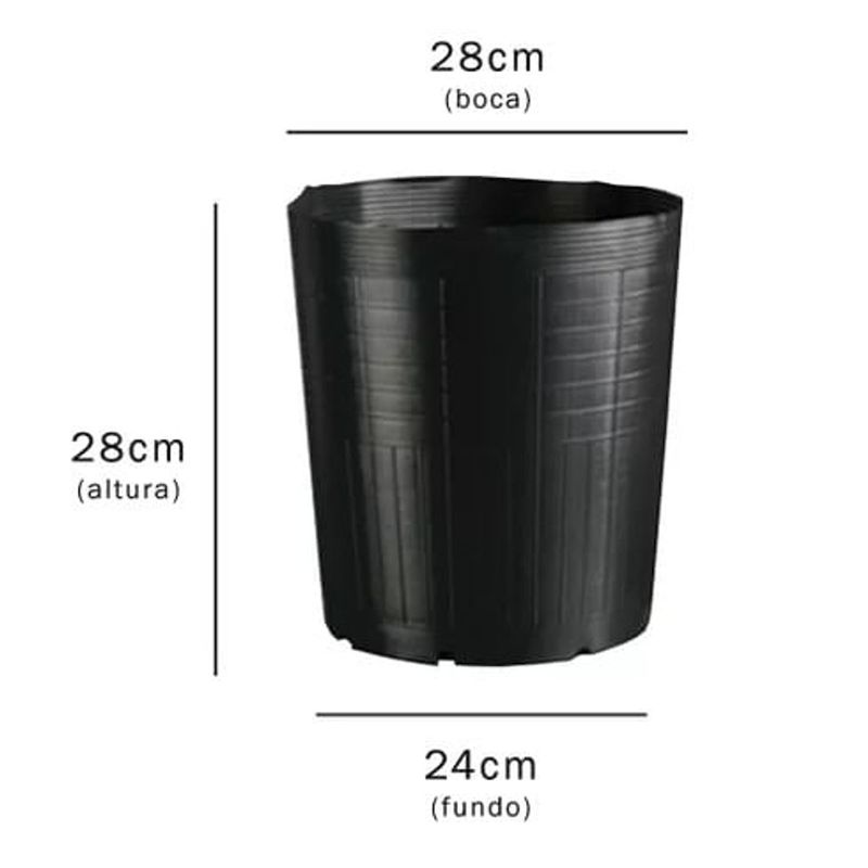 Vaso Nutriplan Flex vel para Muda 14 3lts 1