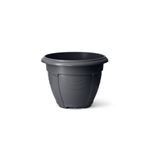 Vaso Nutriplan Romano Redondo de Pl stico para Plantas Preto N2 0