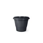 Vaso Nutriplan Terracota Redondo de Pl stico para Plantas Cor Preto N2 0