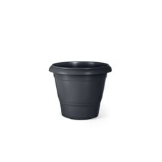 Vaso Nutriplan Terracota Redondo de Plástico para Plantas Cor Preto N2