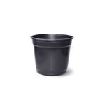 Vaso Nutriplan Comum Redondo de Pl stico para Plantas Cor Preto N10 0