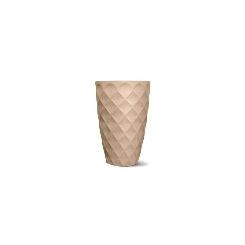 Vaso Nutriplan Safira C nico para Plantas Cor Areia 55cm 0